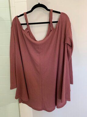 SHEIN Long Sleeve Boho Top Womens 2XL